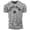T-Shirt Heather Grey, variant on Gymish Stay Gym Workout T-Shirt for Men, Funny Fitness Gym Shirt, Weightlifting Tee, Deadlift Shirt, Heather Grey, Small