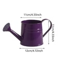 thumbnail image 3 of Metal Watering Can For Indoor 1L Garden Sprinkling Can With Handle Outdoor & Indoor Watering For & Garden Care Kids Water Can Bottle for Sprinkling Can Spray Bottles Metal Watering Can Elephant Water, 3 of 8