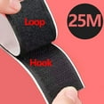 thumbnail image 2 of 25meters Strong Self Adhesive Hook and Loop Fastener Tape Nylon Sticker Adhesive velcros Strap DIY Craft Accessories 20-50mm, 2 of 8