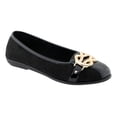 thumbnail image 3 of Flats Aerosoles Mujer Dama Big Bet Negro Casual Bailarinas negro 25.5 MX, 3 of 6