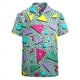 thumbnail image 5 of Camisa hawaiana con estampado 3D de hongos mágicos para hombre, camisa colorida de manga corta con botones, divertida para fiesta en la playa, ropa para hombre, 5 of 5
