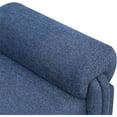 thumbnail image 5 of Meridian Furniture Stefano Navy Fabric Bench, 5 of 8