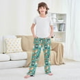 thumbnail image 6 of Wobogo Dogs Paw Prints Long Pajama Pants Bottoms Soft Sleepwear with Pockets, 6 of 9