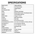 thumbnail image 6 of X-BULL Electric Winch 13000LBS 12V Winch Steel Cable SUV Jeep Truck Towing Winch 4WD Off-Road, 6 of 11