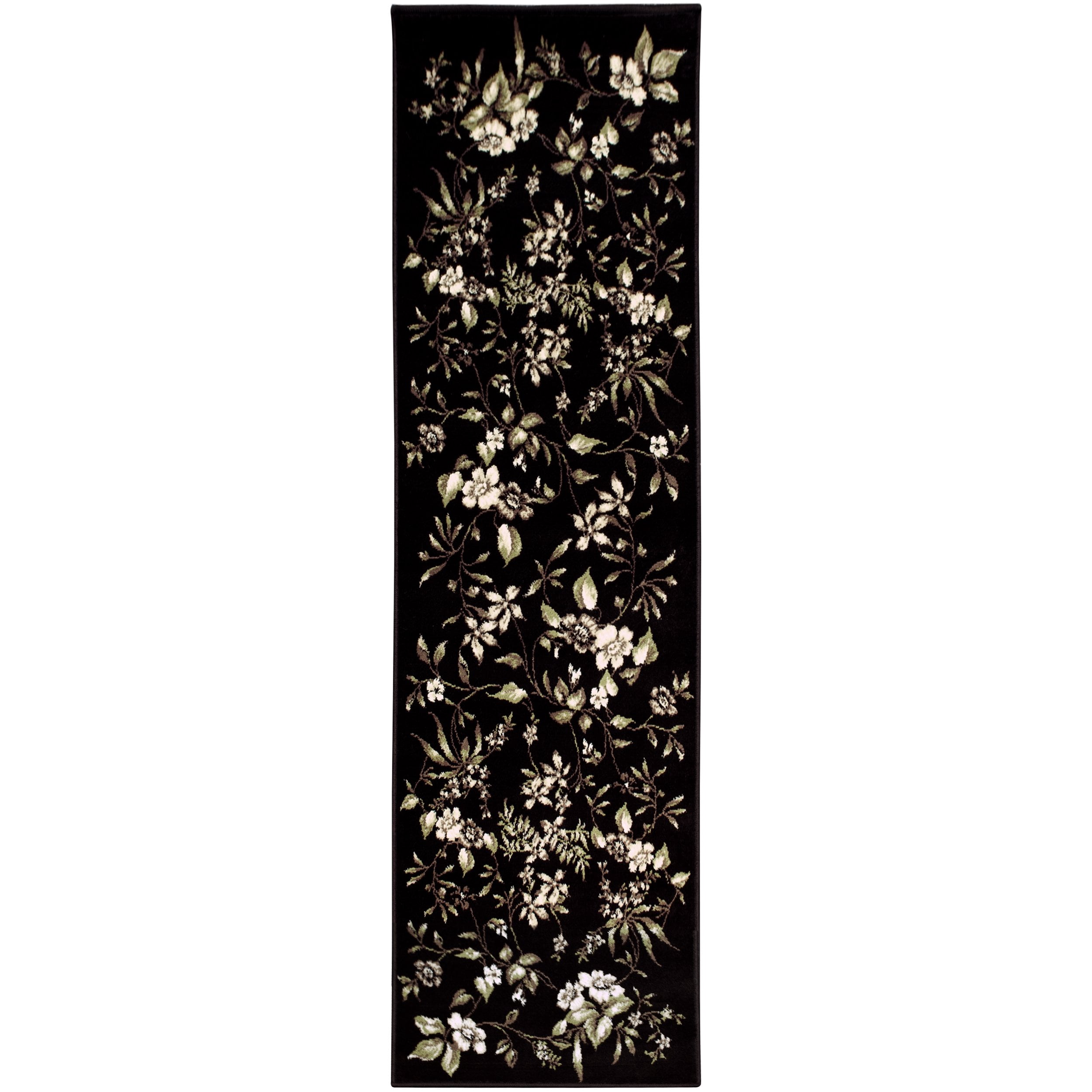 Bloom Contemporary Floral Area Rug 2.6 ft. x 8 ft. - Walmart.com
