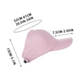 thumbnail image 3 of YiJuHui Half-Top Ponytail Baseball Cap for Women, Sun Protection UPF 50+ Hollow Out Visor Hat, Adjustable Breathable Mesh Sun Hat for Running, Hiking, Outdoor Sports, 3 of 6