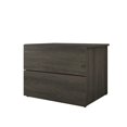 thumbnail image 4 of Nexera Atrium 4 Piece Bedroom Set, Bark Grey and Black, 4 of 14