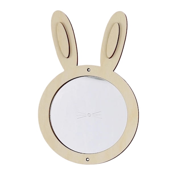 Tableau d'Activités Montessori Matériel DIY Éducation Précoce Matériel Pédagogique Tableau d'Activités Lapin Miroir