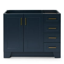 Ariel Q042s-L-Bc Taylor 42" Free Standing Hardwood Single Vanity Cabinet Only - Blue