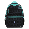 thumbnail image 2 of Mochila Grande Escolar Belug, Negro Verde, 2 of 5