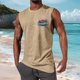 thumbnail image 5 of Pullover de Moda Casual para Hombres Cuello Redondo sin Mangas Suelto Primavera Y Verano, 5 of 5