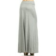 thumbnail image 3 of Women's Chic and Comfortable High-Waisted Maxi Skirt, 3 of 3