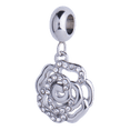 thumbnail image 1 of Charm para Pulsera LuckyLy, Dije de Flor, Acero Inoxidable y Zirconia Cúbica, Modelo Daisy plateado UNITALLA, 1 of 8