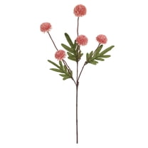 Lilixerw Artificial Flowers,4pcs Fake Silk Artificial Chrysanthemum Ball Hydrangea Bridal Wedding Bouquet,for Kitchen Home Decor