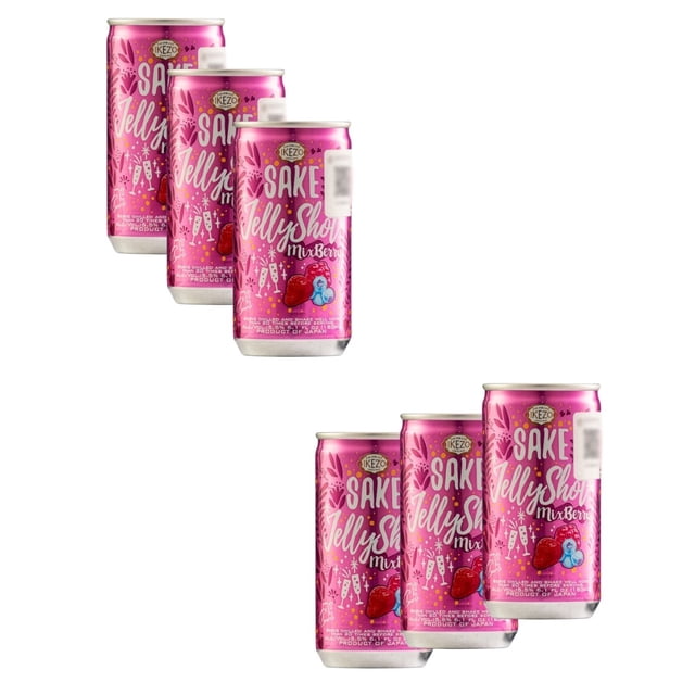 Six Pack Sake Ozeki Ikezo Jelly Mix Berry 180 Ml Ikezo Sake