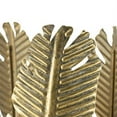 thumbnail image 5 of A&B Home Feather Metal Candle Holder D9x17.5, 5 of 5