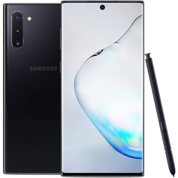 Restored Samsung Galaxy Note 10  N975U (T-Mobile Only) 256GB Aura Black (Refurbished)