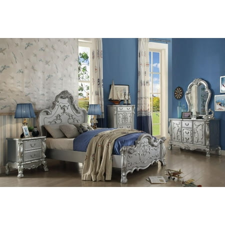 Acme Furniture 30675f Dresden Kids Silver Full Bedroom Set