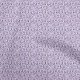 thumbnail image 1 of oneOone Viscose Chiffon Purple Fabric Kids Animal Craft Projects Decor Fabric Printed By The Yard 42 Inch Wide, 1 of 5