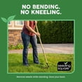 thumbnail image 3 of The Weed Gobbler Carbon Steel & Bamboo Stand-Up Weed Puller Tool for Dandelions and Single-Root Weeds – Ergonomic Lawn Weeder for Back-Friendly Weed Removal, 3 of 4