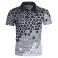 thumbnail image 5 of Cameland Tenue d'Été pour Hommes Chemise de Mode Décontractée à Manches Courtes Col Rabattu, 5 of 5