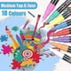 thumbnail image 2 of Acrylic Paint Pens For Rock Painting Kit, Glass,craft,ceramic, Stone,fabric,wood, 18 Colors Permanent Marker Pen,arts And Craft Sets For Adults Kids,c, 2 of 5