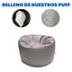 thumbnail image 4 of Sillón Puff Round Color Gris Lunics Lunics Puff Round Med GR, 4 of 5