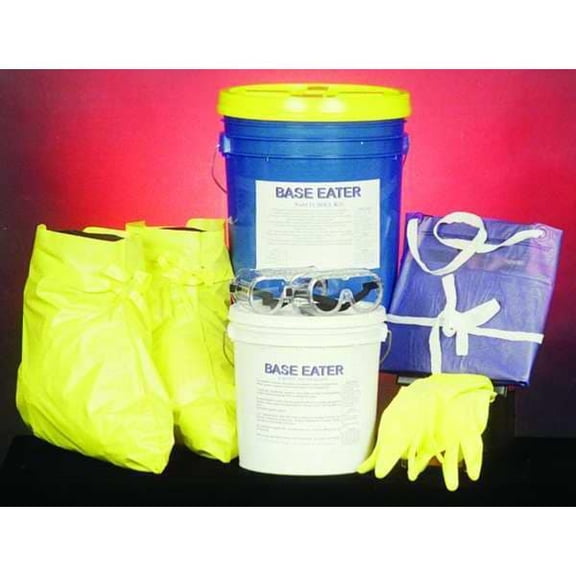 Spill Buster Base Neutralizer Kit,5 gal.,Lab Caustics 4902-005