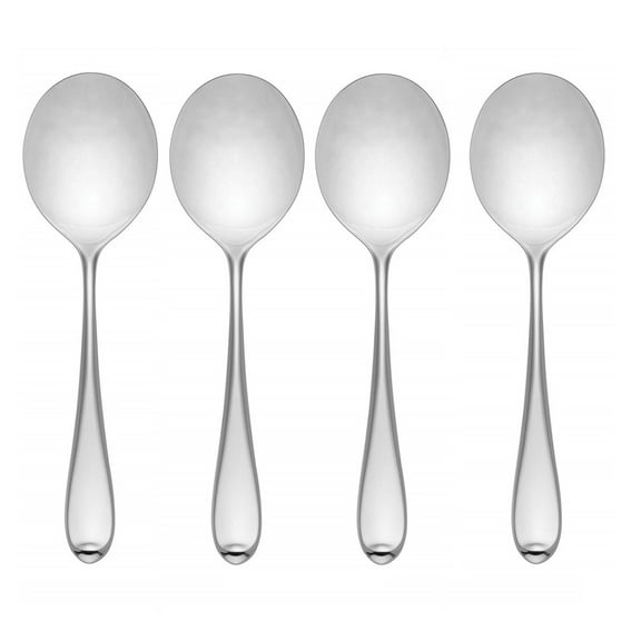 Gorham Studio 18/10 Stainless Steel Bouillon Spoon (Set of Four)