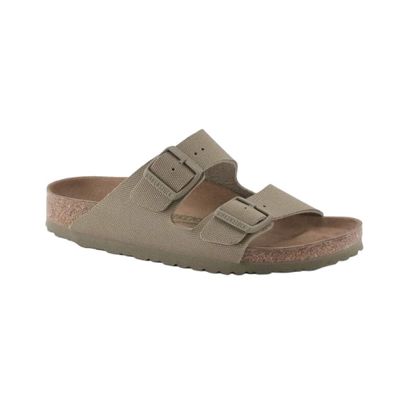 Birkenstock Arizona Vegan Sandal, 40, Tan