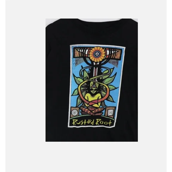 VINTAGE Rusted Root T Shirt Tour Concert Gift Fan S to 5XL