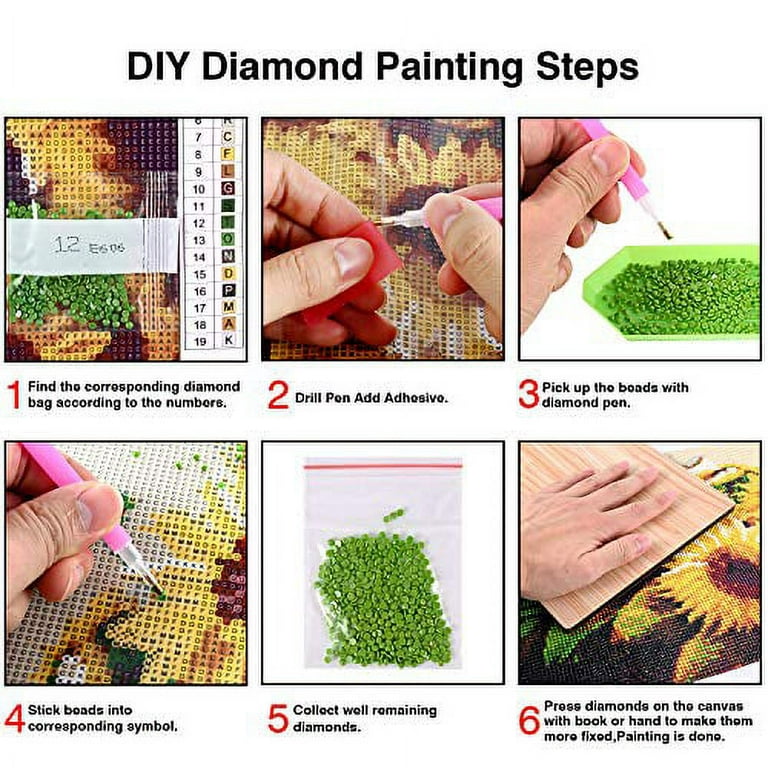  KTHOFCY 5D DIY Diamond Painting Kits for Adults Kids