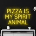 thumbnail image 5 of Handmadetneonsign Pizza Is My Spirit Animal Neon Sign, Pizza Quote Wall Art Decor, Bar Club Party Wall Decor, 5 of 5