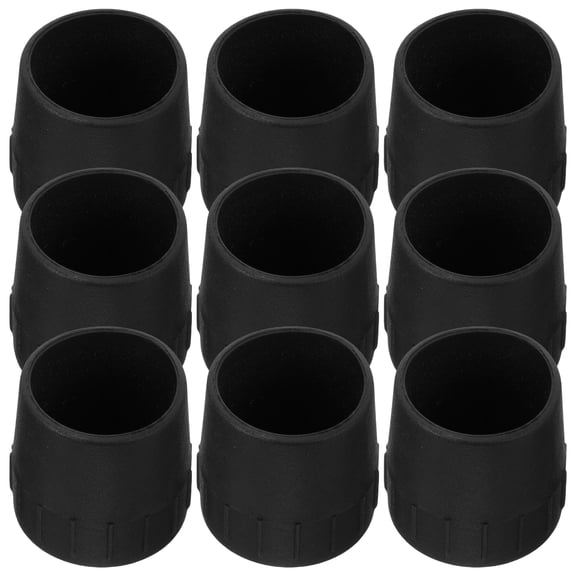 WEUVEB Guitar Stand Floor Guitar Stand Leg Pad Rubber Black Musicians Performance 9pcs