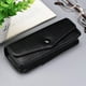 thumbnail image 1 of New Upscale Belt Wearable Cowhide Glasses Case Men Portable Leather Reading Glasses Storage Box Phone Bags Tool Carrying Cases, 1 of 5