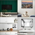 thumbnail image 4 of 16.54Ft x 0.47in Molding Trim Peel and Stick Black Flexible Self Adhesive Waterproof Wall Mirror Corner Round Edge Tile Trim Ceiling Countertop, 4 of 9