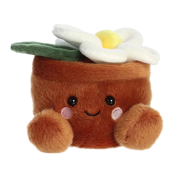 Aurora® Adorable Palm Pals™ Junie Daisy™ Stuffed Animal - Pocket-Sized Play - Collectable Fun - Brown 5 Inches