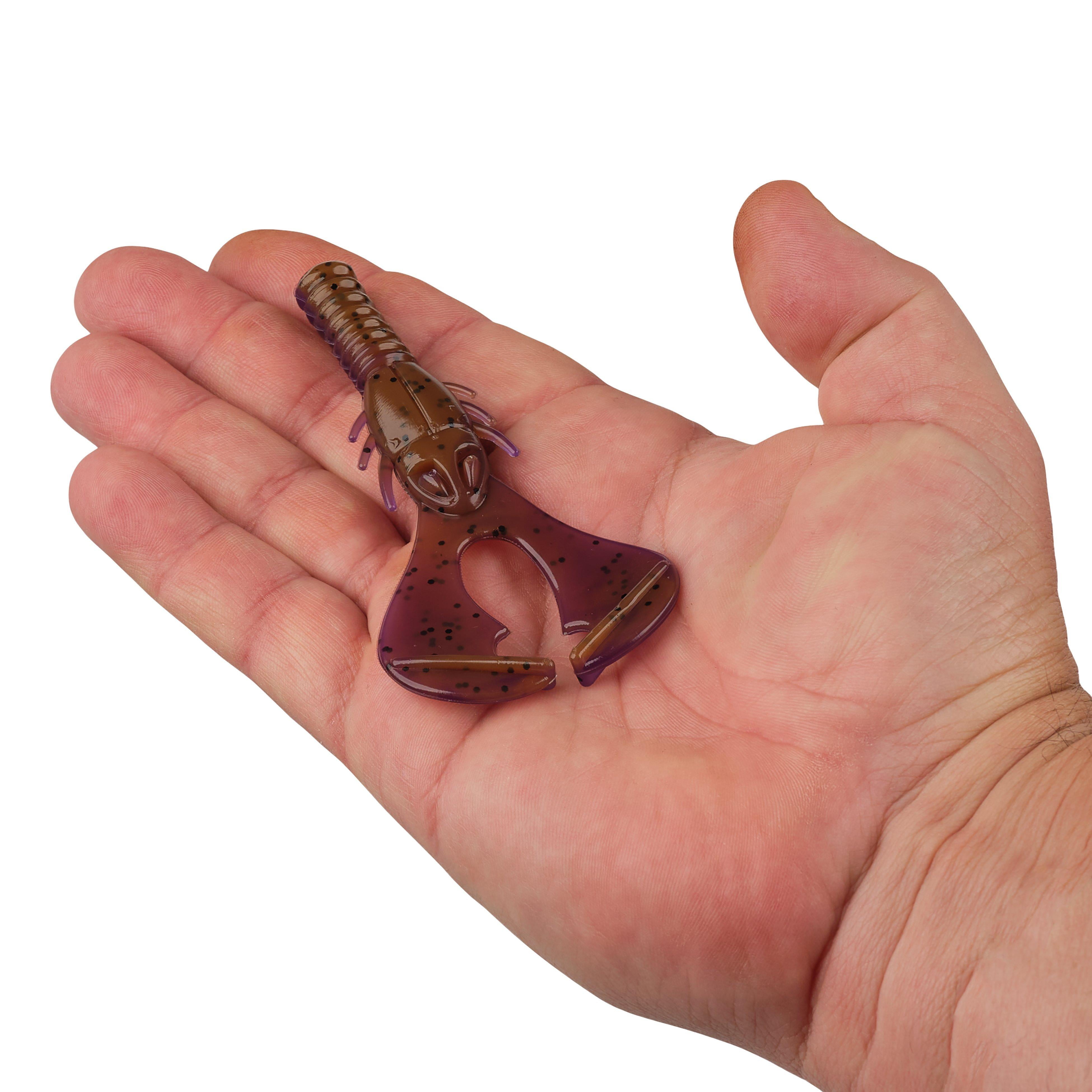 Berkley PowerBait® Shape 108, 4 in, Peanut Butter and Jelly