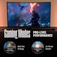 thumbnail image 3 of Westinghouse 32 Inch Curved Gaming Monitor, 240Hz, 1ms, FHD 1080P, 1500R, 3000:1 Contrast Ratio, 118% sRGB, AMD FreeSync, Eyecare, for PC Games with Built-in Speakers, DisplayPort, HDMI-Black, 3 of 9
