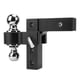 thumbnail image 1 of Montaje De Bola De Enganche De Remolque, Diseño Resistente De Alta Resistencia, Enganche De Remolque De 6 Pulgadas, Resistente Al óxido Con Pasadores De Bloqueo Para Remolcar ANGGREK Negro, 1 of 8
