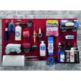 thumbnail image 4 of Triton Products® (2) 24 In. W x 42-1/2 In. H x 9/16 In. D White Epoxy 18 Gauge Steel Square Hole Pegboards w/63 pc. LocHook Assortment, 4 of 6