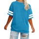 thumbnail image 5 of Mujeres Más Tamaño de Manga Larga Tops Cuello Redondo Camisa Casual Camiseta Top para la Primavera Verano Uso Diario Más Tamaño Casual Tops, 5 of 5