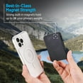 thumbnail image 5 of Pelican Protector MagSafe Wallet / Card Holder for iPhone 14 13 12 Pro Max - Detachable & Hard Phone Wallet - Black, 5 of 6