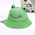 thumbnail image 1 of Sombrero de pescador de rana para mujer, gorra de Panamá Lisa para exteriores, senderismo, playa, pesca, protector solar, 2023, 1 of 4