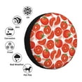 thumbnail image 4 of Fotbe Tomatoes Funda de Llanta de Repuesto con Estampado, Engrosada, Ajuste Universal para Jeep, Remolque, RV, SUV, Camión-15 inch, 4 of 6