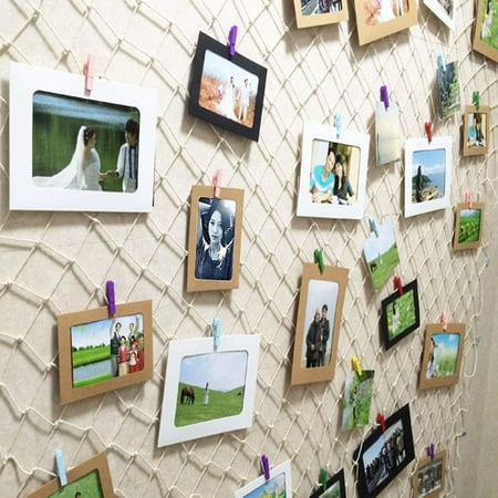 frames frame cardboard diy paper string clips hanging wooden decor 4x6 pcs