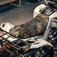 thumbnail image 2 of KUIFORTI Cute Camo ATV Seat Cover All-Weather Protection 4-Wheeler Seat Covers Polyester ATV Accessories Compatible with Polaris Sportsman Honda Rancher Foreman Scrambler, 2 of 6