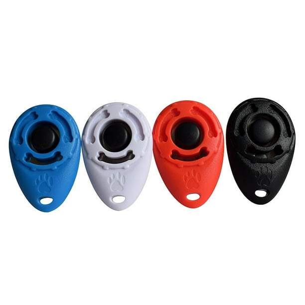 Dog Training Clicker with Wrist Strap Pet Training Clicker Set, Pet Ellipse Clicker Training