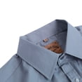 thumbnail image 3 of Camisa COEVALS CLUB para hombre, manga corta, casual, gris, XL, 3 of 7
