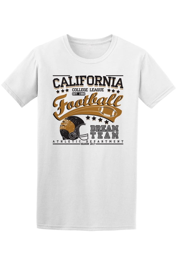 California College League Dream T-Shirt Men -Image by Shutterstock, Male Large